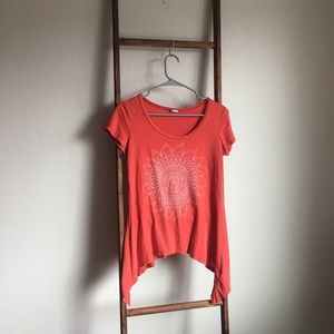 Soul flower hippie mandala tee